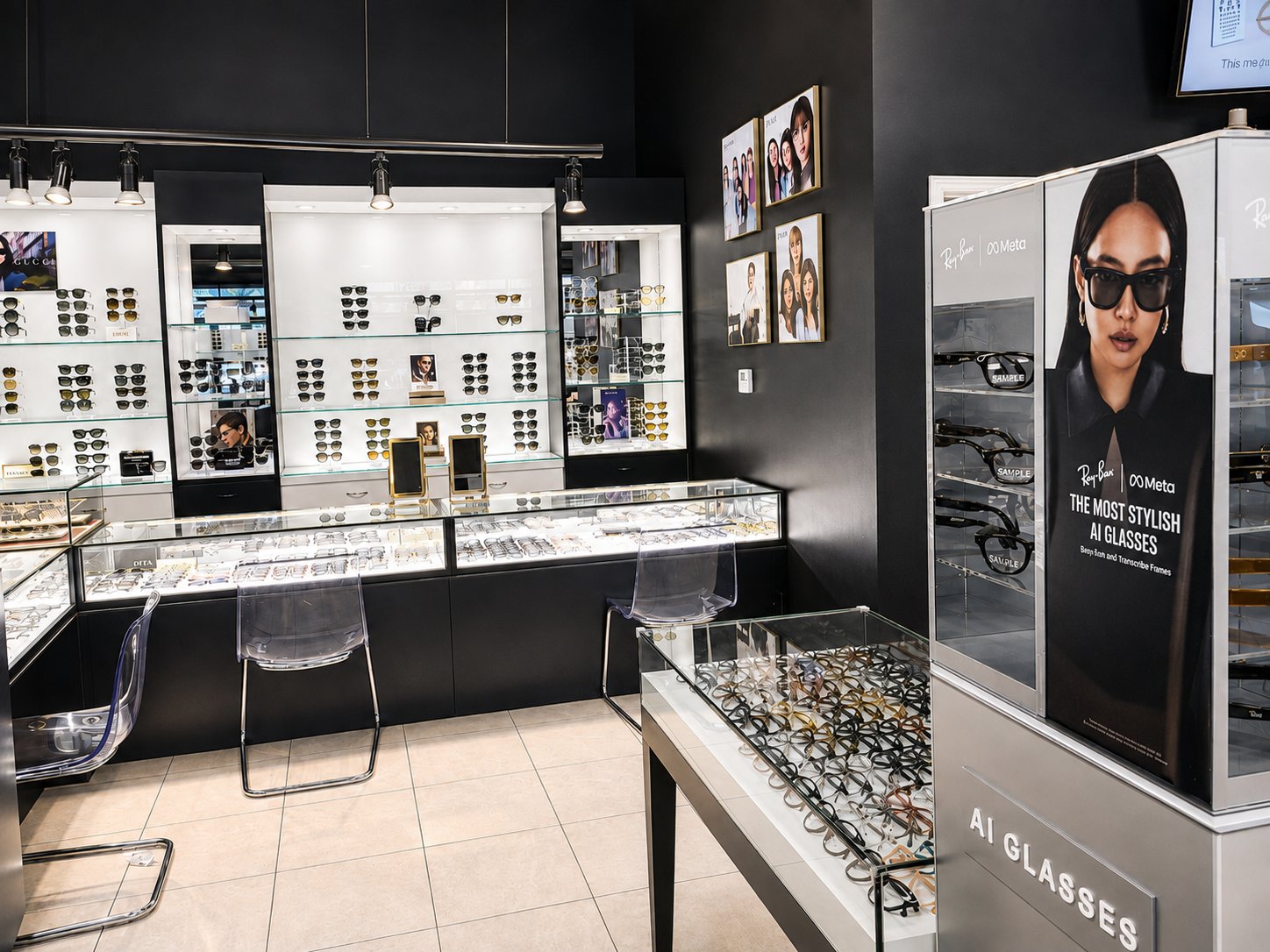 Sunglasses and frame selection at Noori Optometry